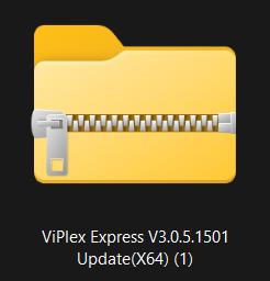Archivo ZIP de ViPlex Express V3.0.5.1501