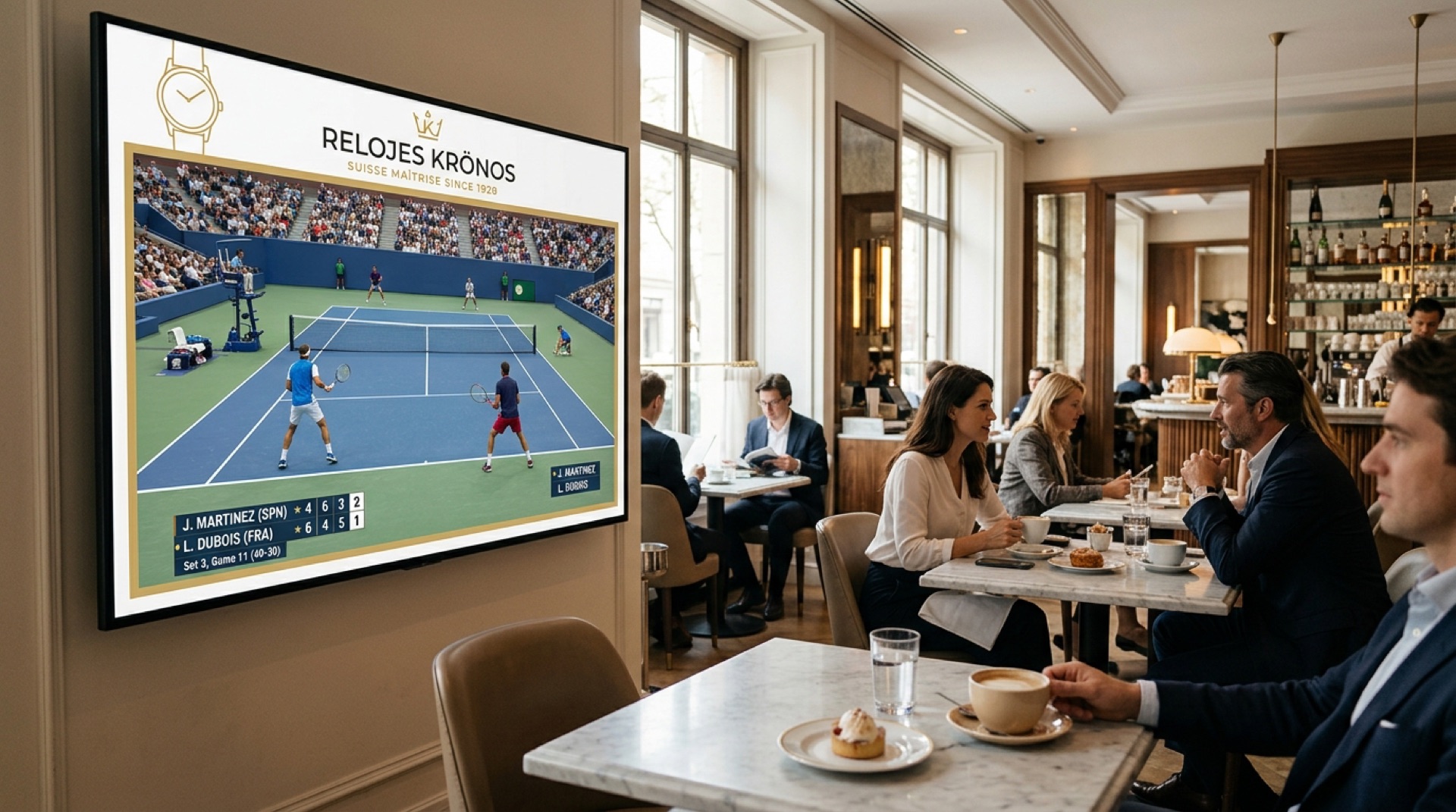 Grand Slam en café gourmet