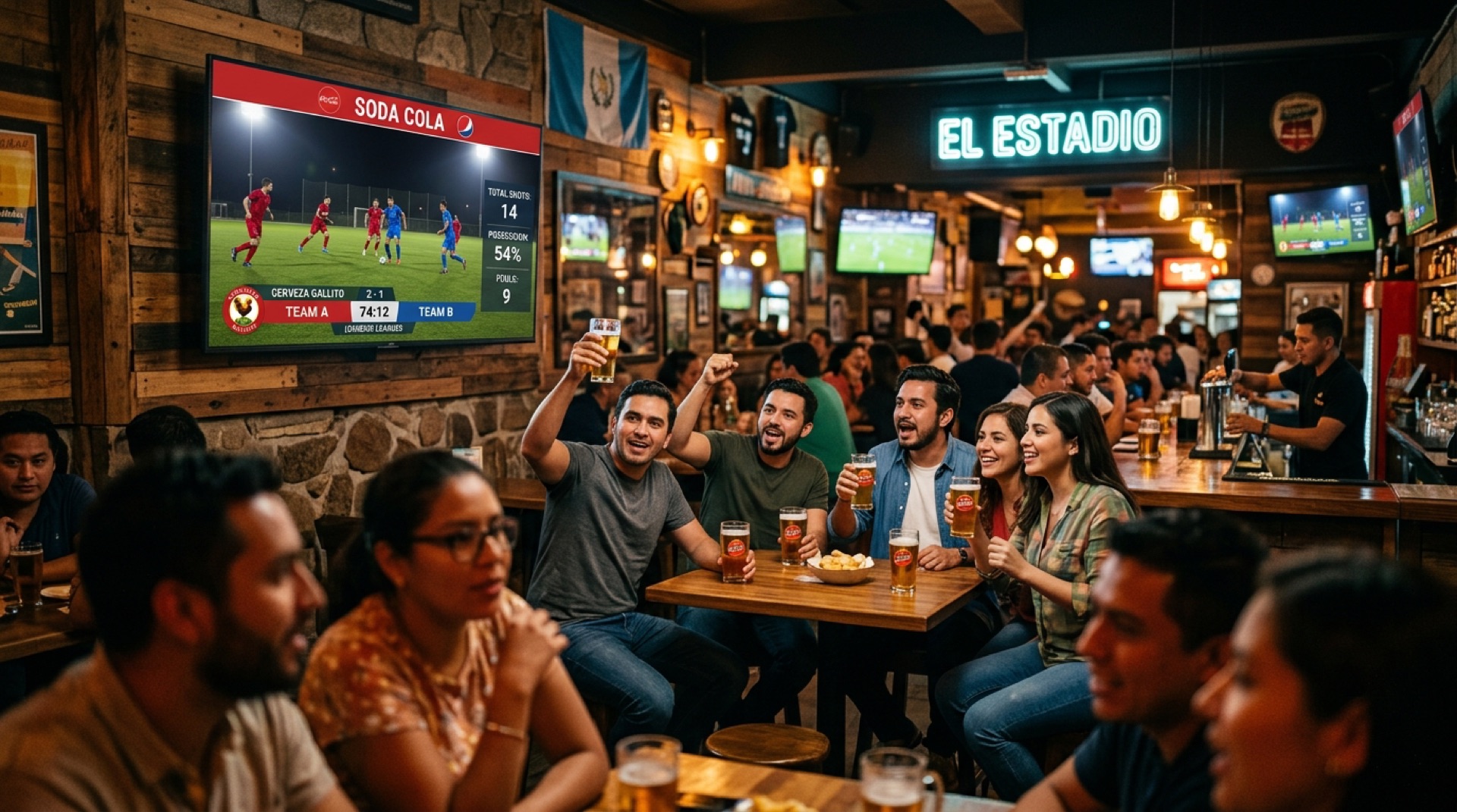 Adstter Live TV — publicidad alrededor de partidos en vivo